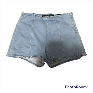 Express Blue Jean Shorts